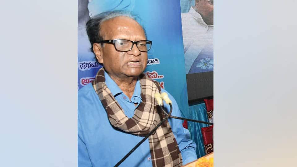 Champa to chair Kannada Sahitya Sammelana in city
