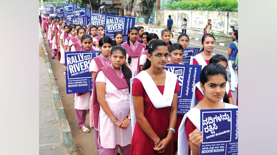 ‘Rally for Rivers’ draws good response in city