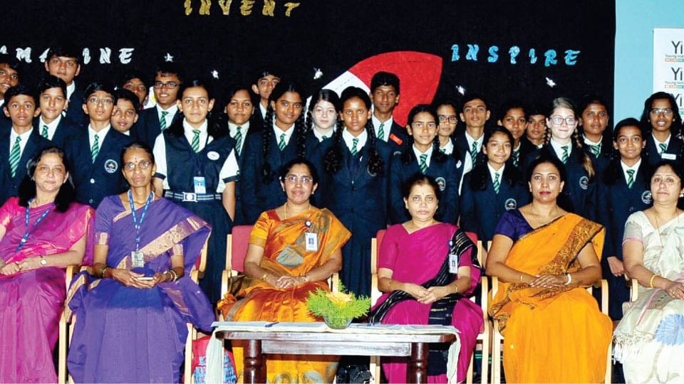 Students interact with ISRO Scientists