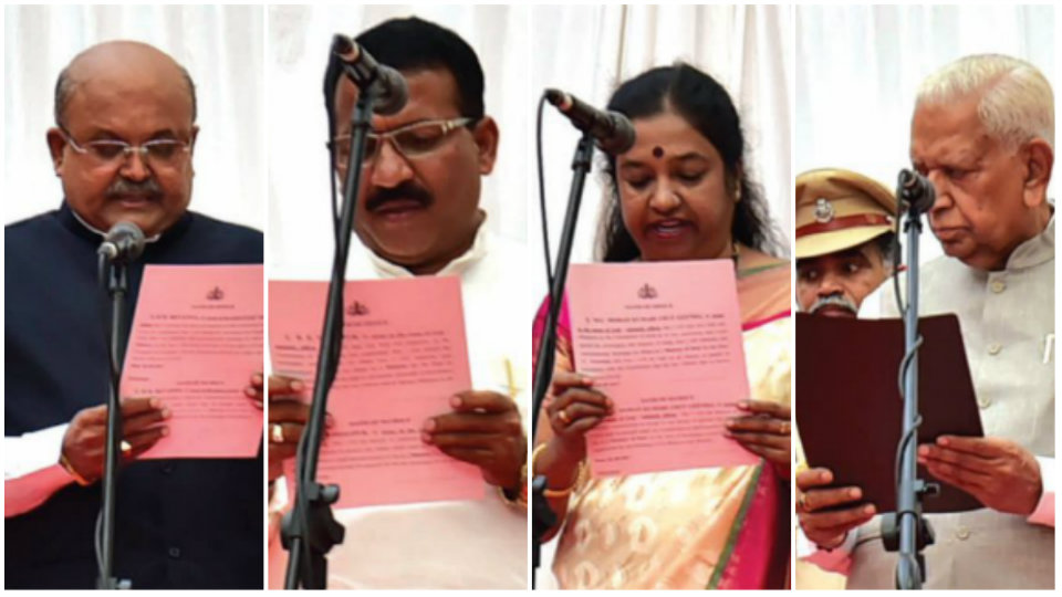 Cabinet berth pangs over: New Ministers take oath