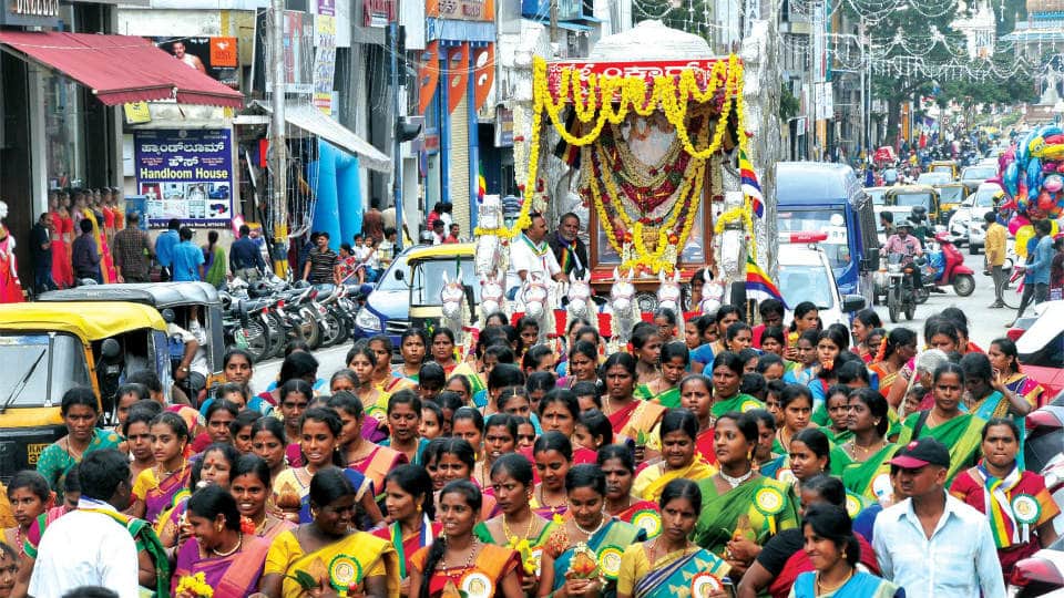 Colourful procession marks Vishwakarma Jayanti