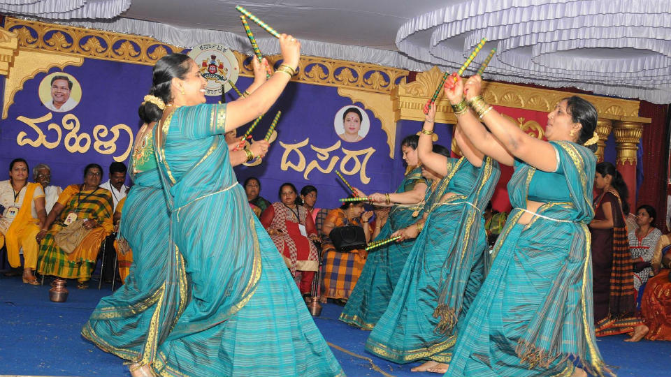 Women come together to relive folk culture