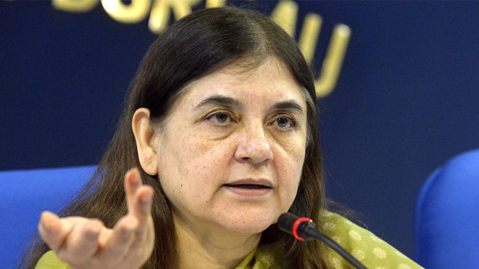 Defamation suit: City Court issues notice  to former Union Minister Maneka Gandhi