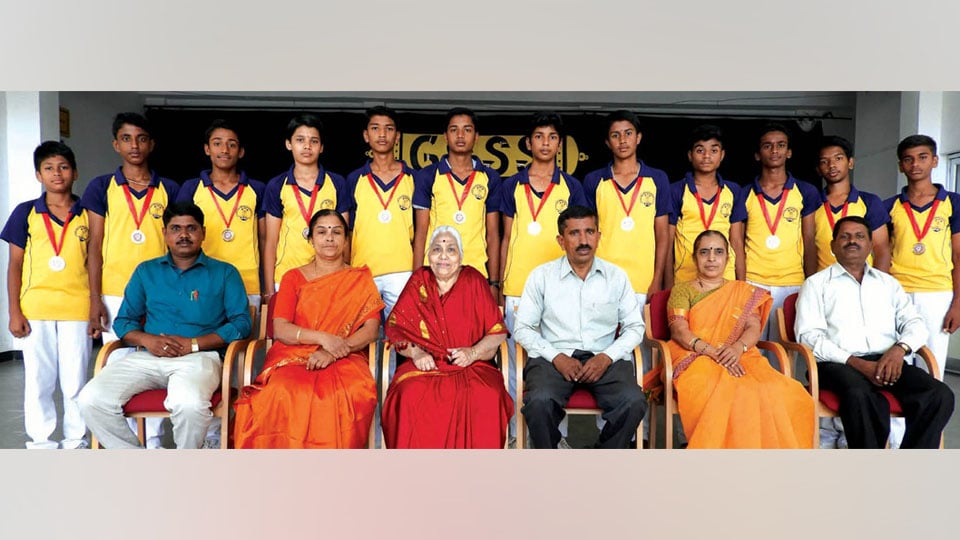 District Level Kabaddi Winners