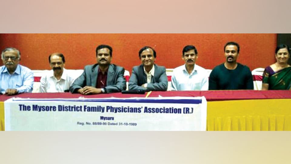 New team of District Family Physicians Association