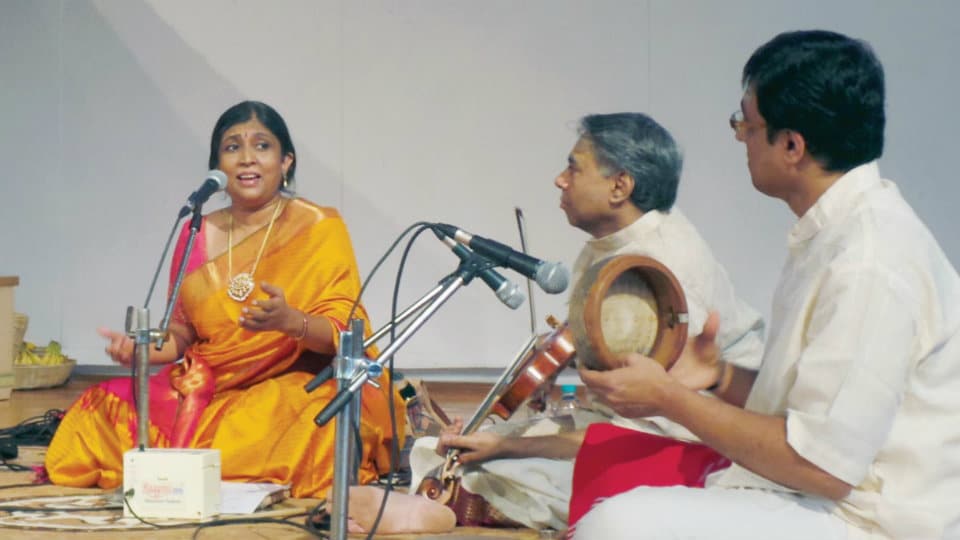 Navaratri concert at Ashrama
