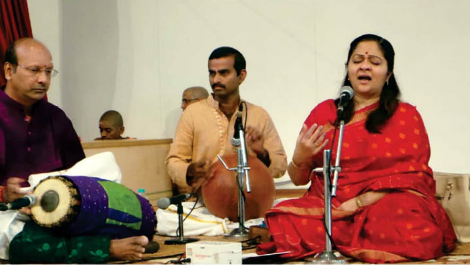Navaratri concert at Ashrama