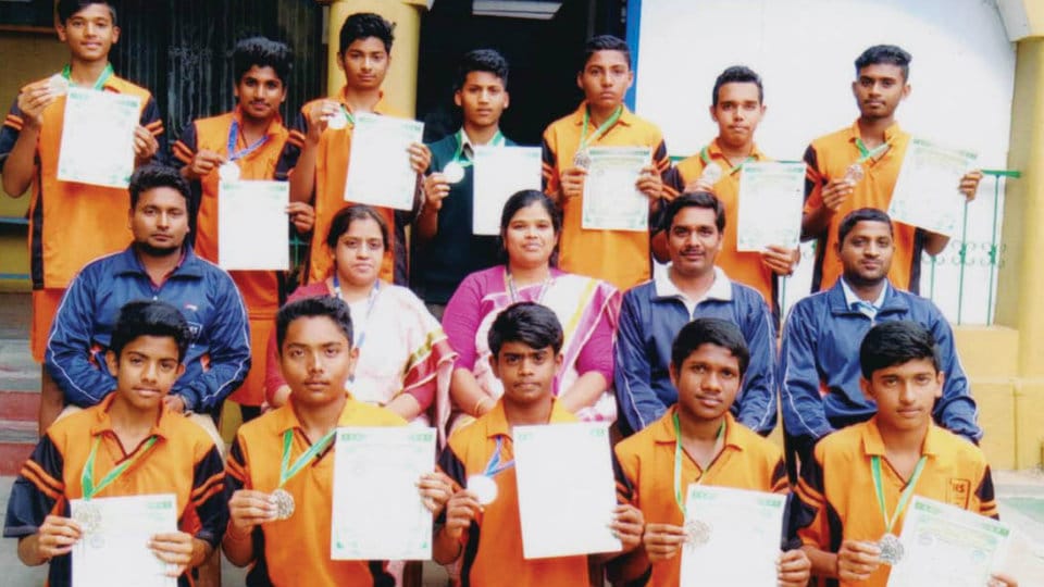 Andalus School wins Throwball Tournament