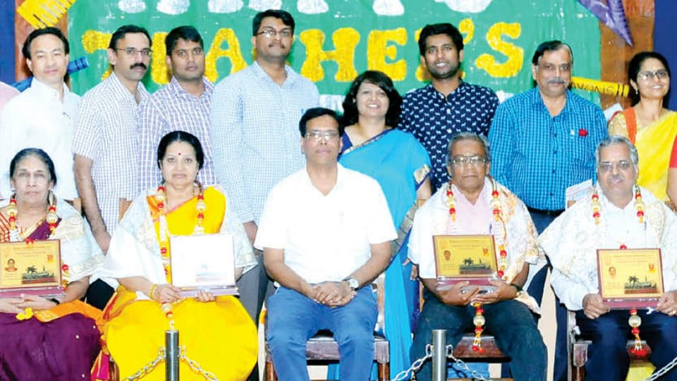 Engineer, Teachers honoured: RIE Mysore