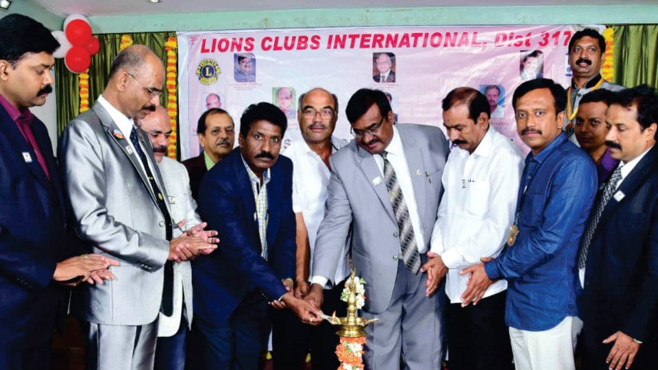 New team for Lions Club of Mysore Vijayashri