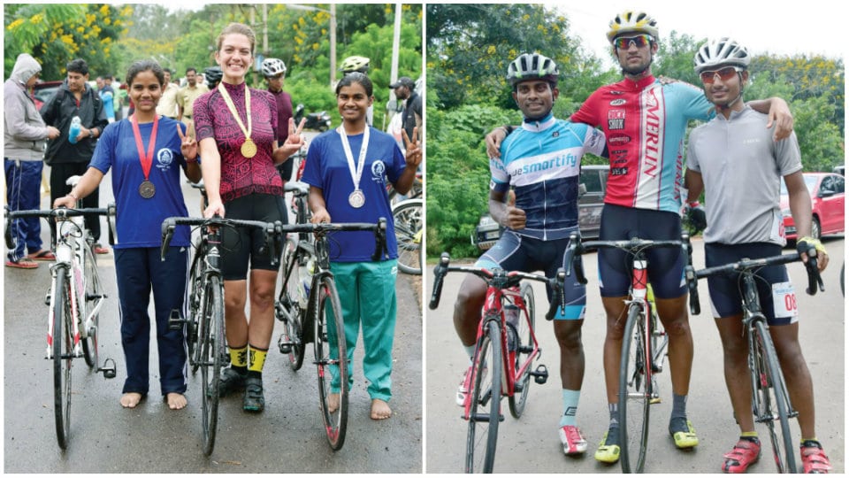 Dasara State-Level Cycling Championship: Lokesh, Lena emerge champions