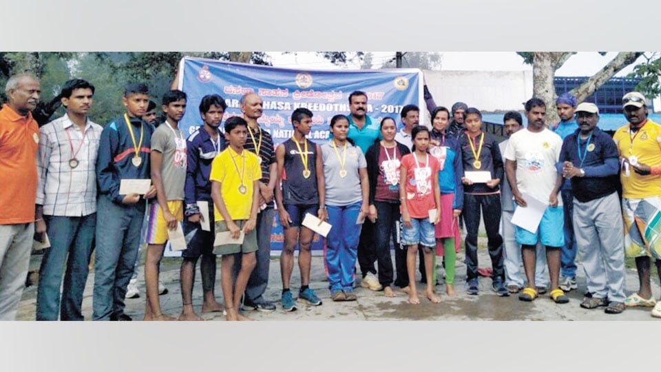 Chamundi Hill step-climbing competition held in city