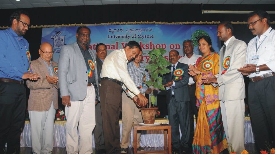 Natl. Workshop on Multidisciplinary Research inaugurated