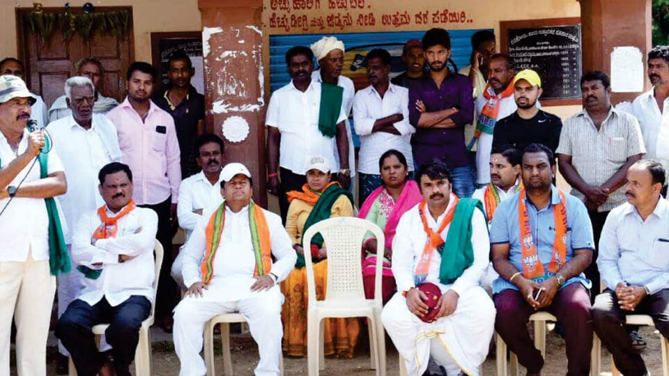 BJP marches into Siddu’s electoral battlefield
