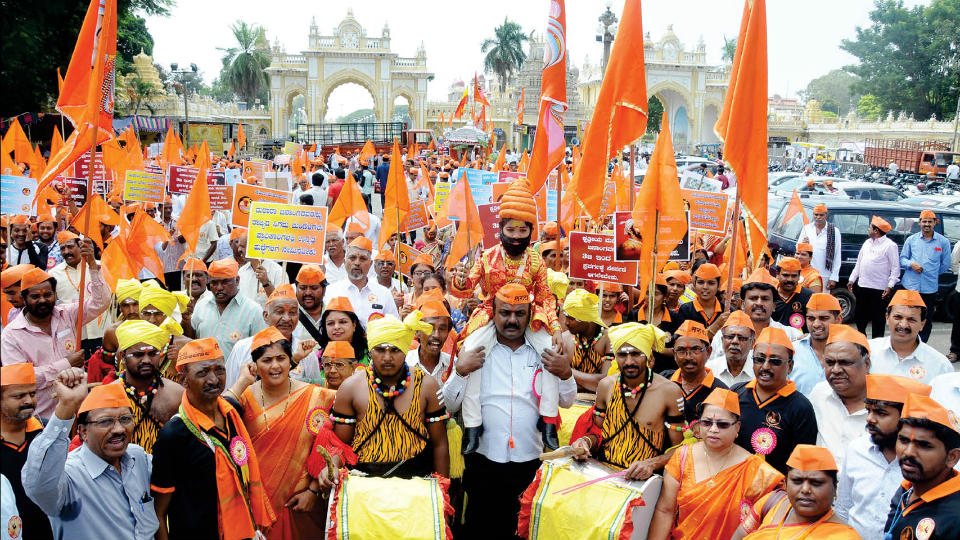 Marathas march for job reservation and education