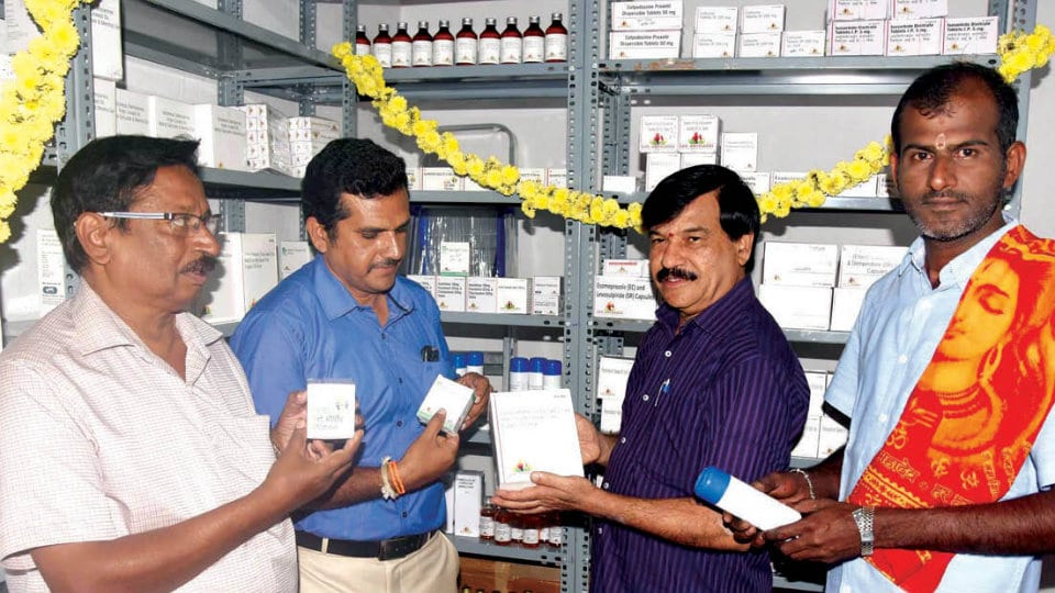 Another Generic Medicine outlet opens in Ramakrishnanagar