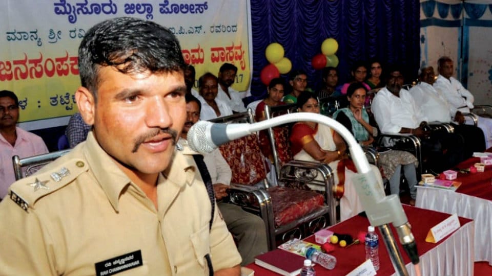 Grama Vastavya aims at creating awareness on Police Department