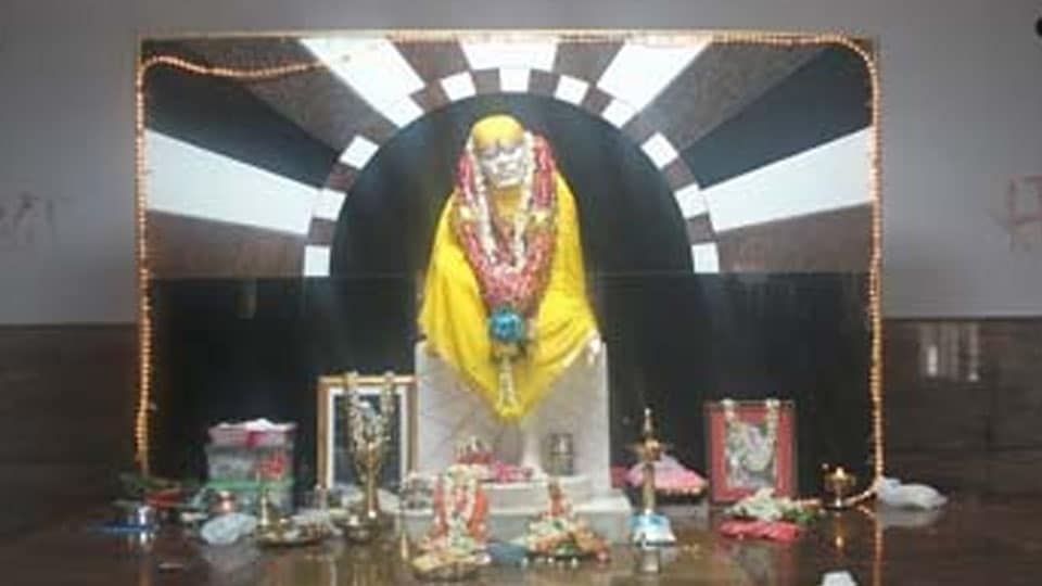 Anniversary of Sri Shirdi  Sai temple at R.K. Nagar on Nov.1