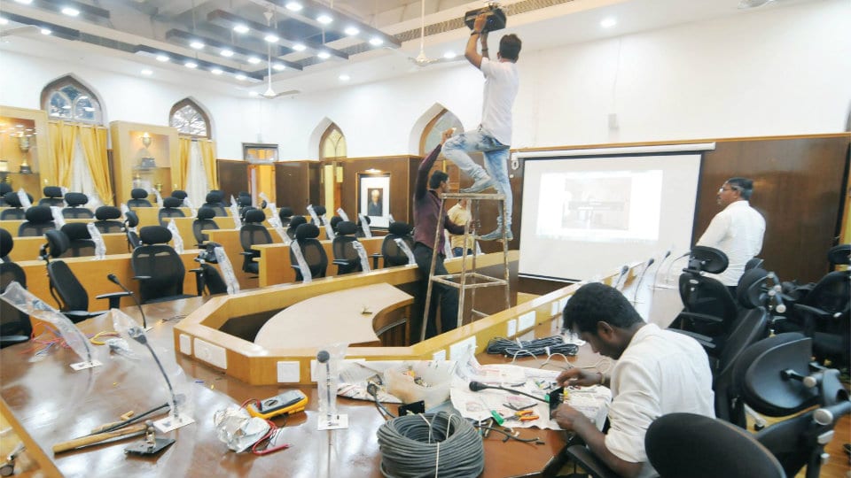 MCC’s Old Council Hall renovated at a cost of Rs.70 lakh