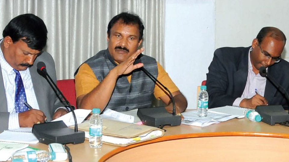 State Safai Karmachari Commission Chairman holds review meeting