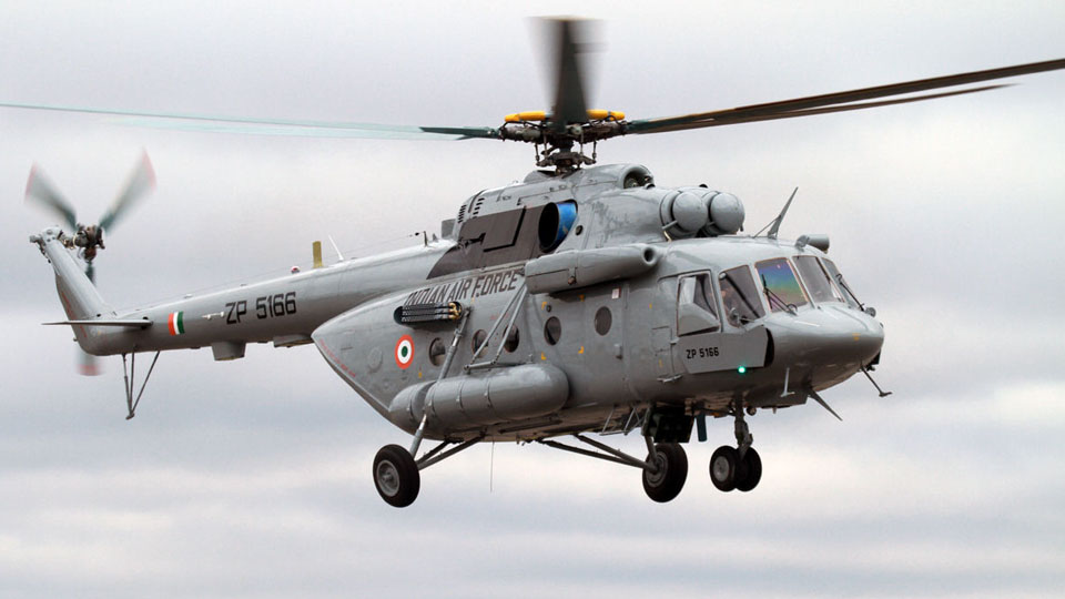 Seven killed in IAF chopper crash