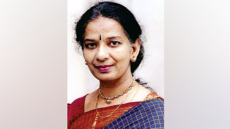 Vocal concert by T.S. Sathyavathi at Ganabharathi on Oct. 26