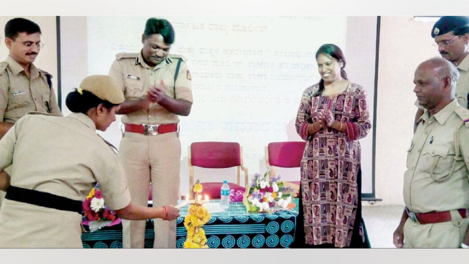 Sensitisation workshop for Cops on ‘Prevention of atrocities against women and children’