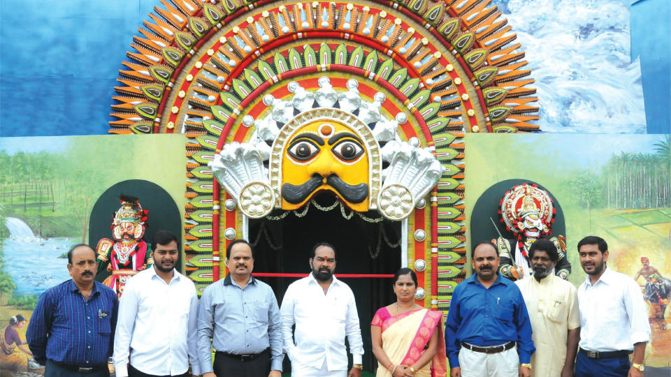 Dakshina Kannada Zilla Panchayat stall at Dasara Expo focusses on water conservation