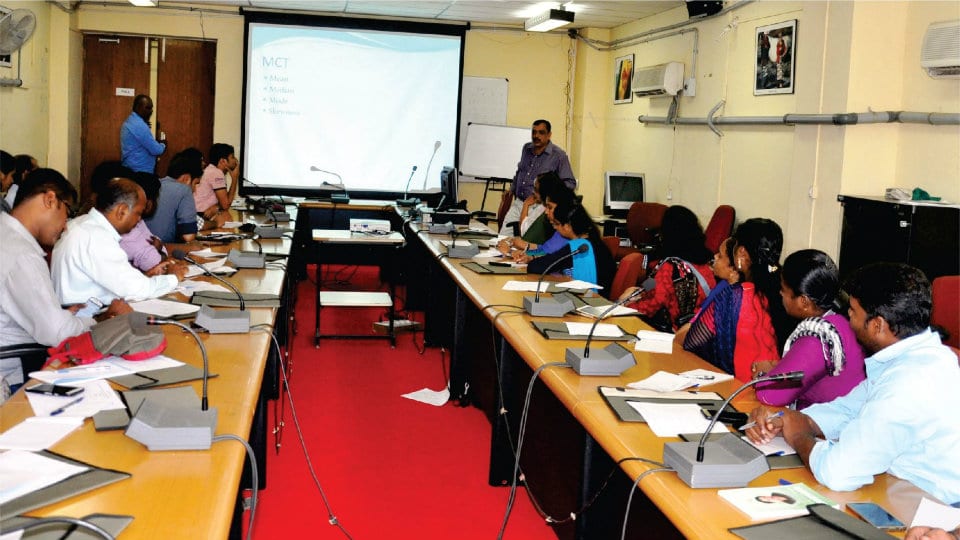 Training on Statistical Methods for Linguists and Educationists at CIIL