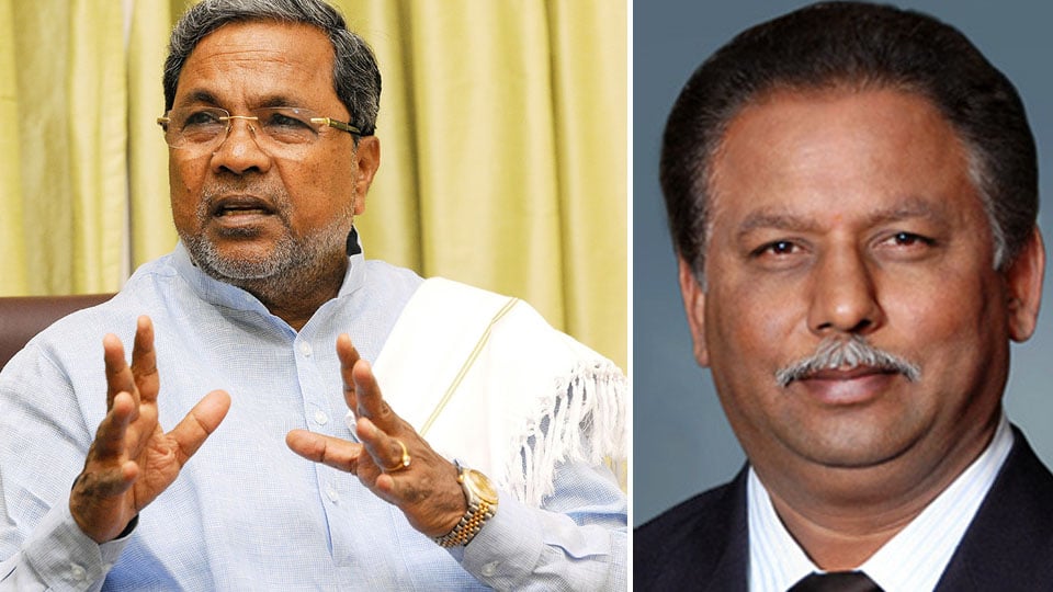 CM Siddu defends Maheshappa’s appointment to Congress IT Cell