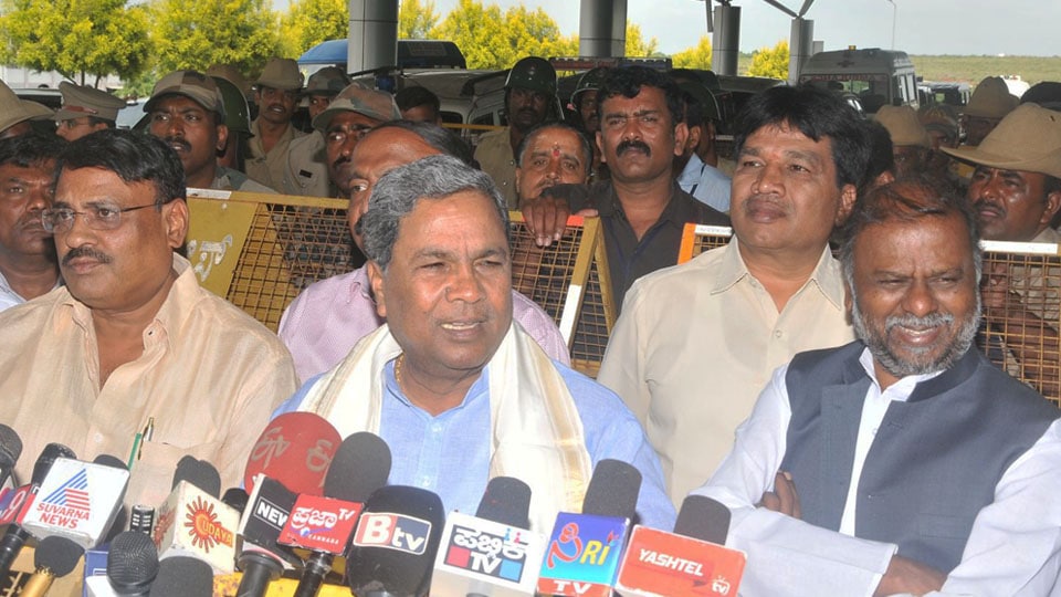 I am not scared about opponents joining hands: CM Siddu