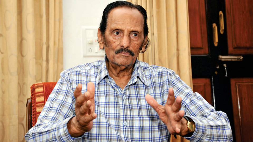I have lived a fine, comfortable and colourful life, says Poet Prof. K.S.Nissar Ahmed-2