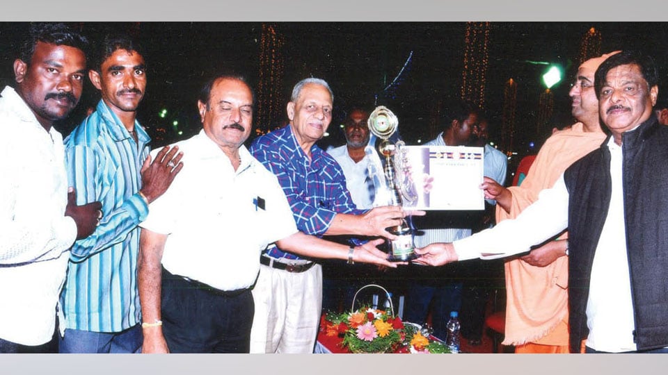 BVB bags first prize in Dasara Flower Show