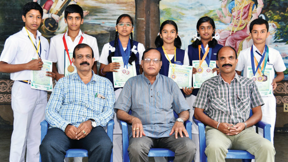 Sadvidya HS students excel in sports
