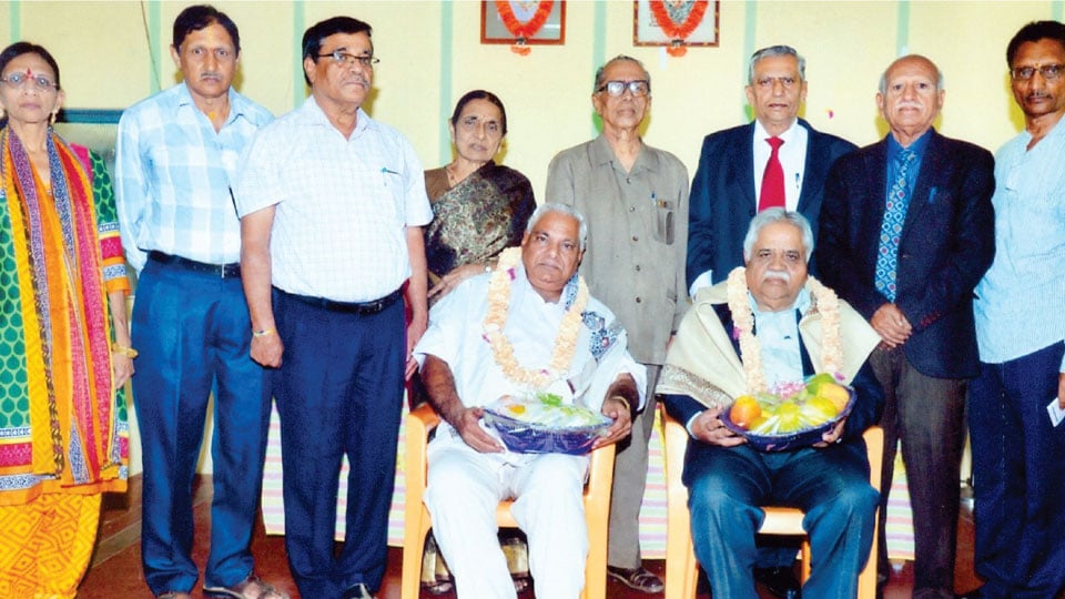 Senior citizens felicitated
