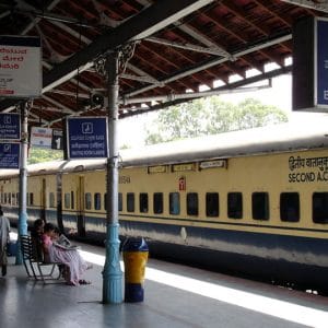 Delaying trains instead of speeding up!