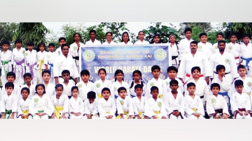 World Karate Day celebrated in city