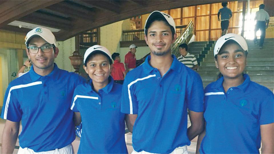 83rd Singha International Amateur Golf Championship 2017: Aalaap, Pranavi fare well