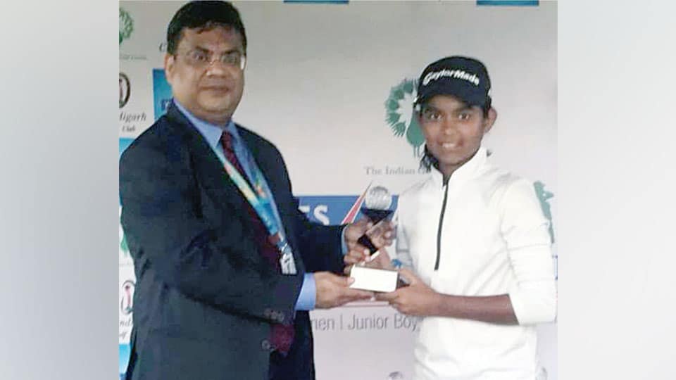 IGU Ladies & Junior Girls Golf Championship: City’s Vidhatri Urs finishes second in Category ‘C’
