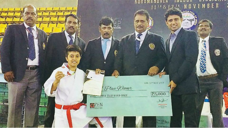 4th Zen Sports Karate Championship: Deia Urs wins silver