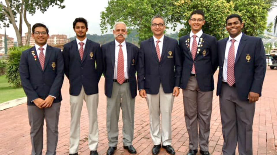 Indian Men’s Golf Team finishes sixth