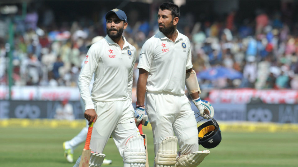 Pujara, Jadeja climb to second spot in ICC Test Rankings