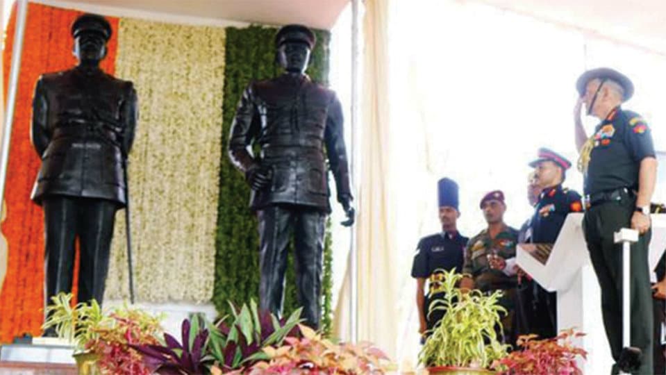 Army Chief recommends Bharat Ratna to Field Marshal K.M. Cariappa
