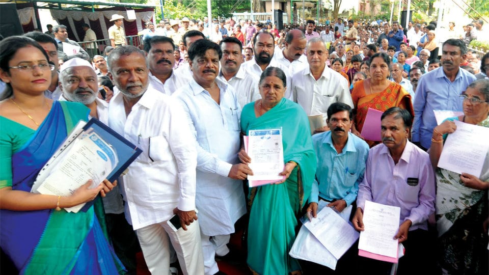 MUDA launches distribution of R.T. Nagar site allotment letters