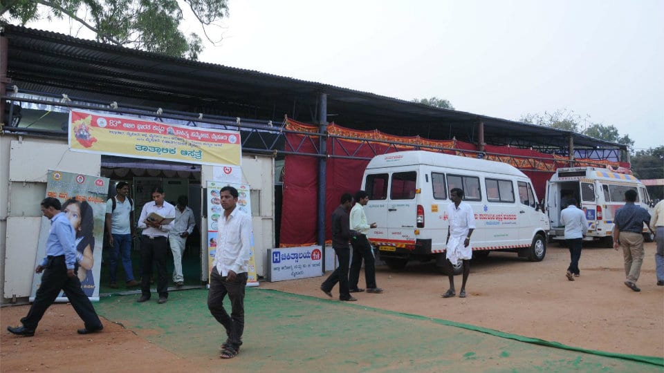 Over 1,000 people get treatment at makeshift hospital