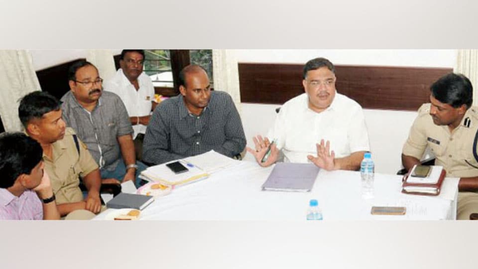 Minister Sait urges officials to expedite N.R. Constituency works