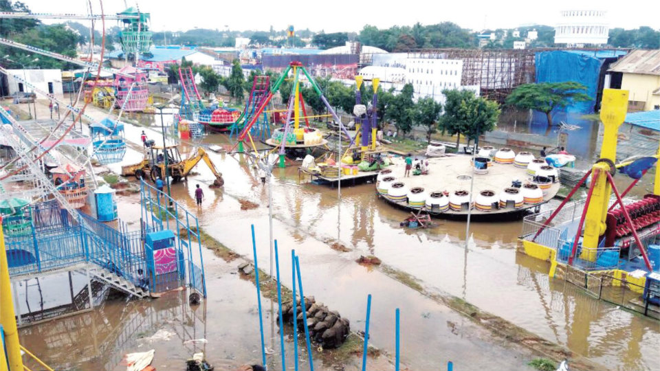 Rs. 9 crore project to stop flooding at Dasara Expo Grounds