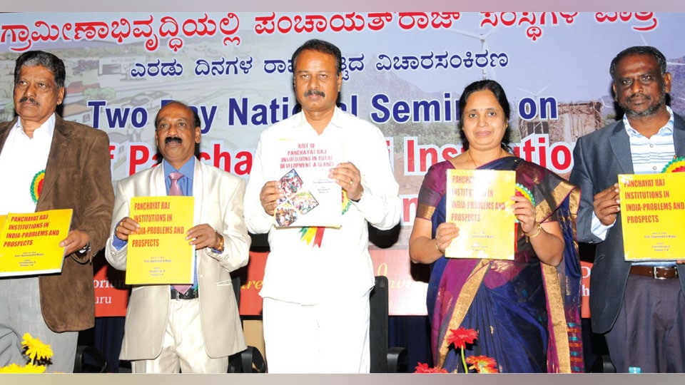 Karnataka tops the list in Panchayat Raj System: MP
