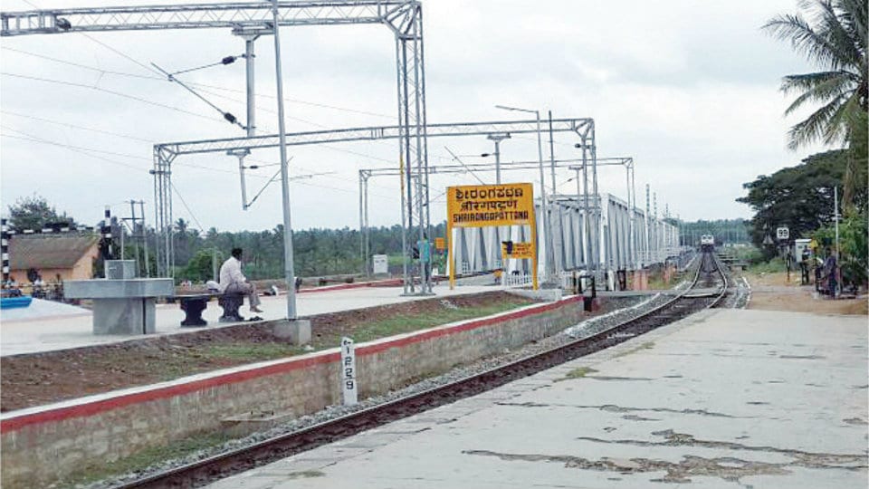 Double Railway track at Srirangapatna to be commissioned on Nov. 19
