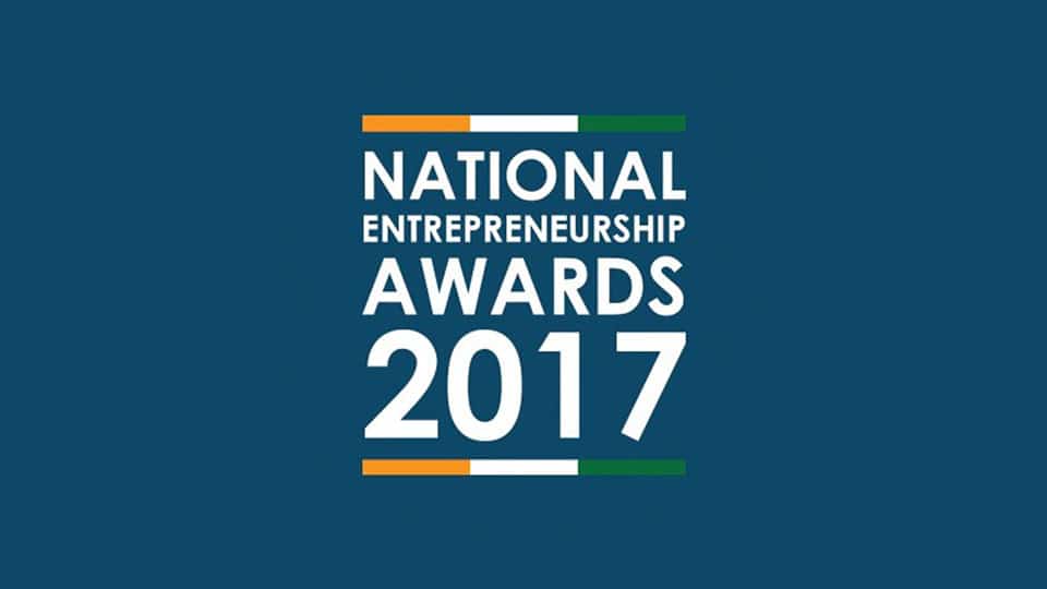 National Entrepreneurship Award presented